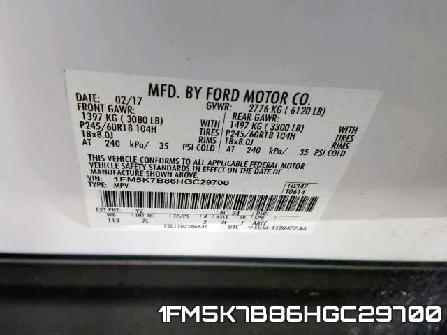 1FM5K7B86HGC29700