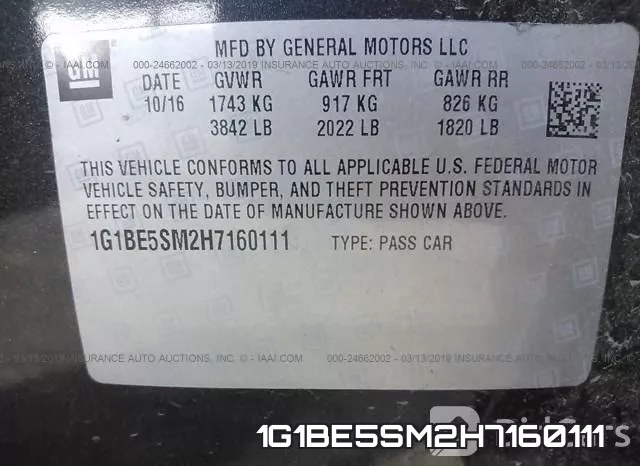 1G1BE5SM2H7160111