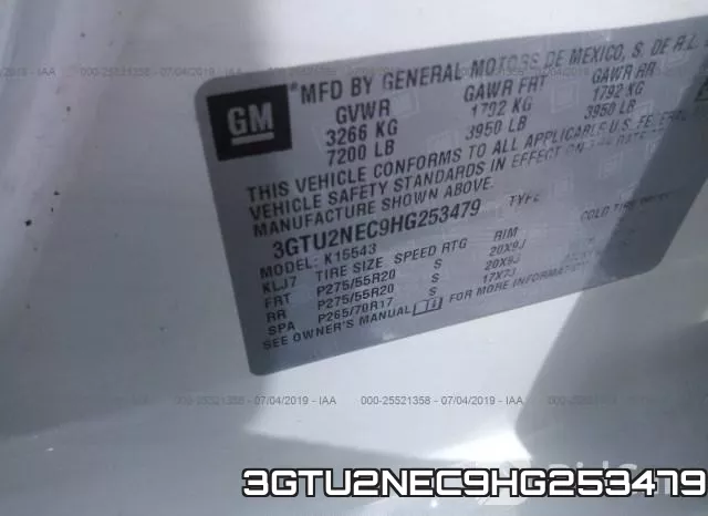 3GTU2NEC9HG253479