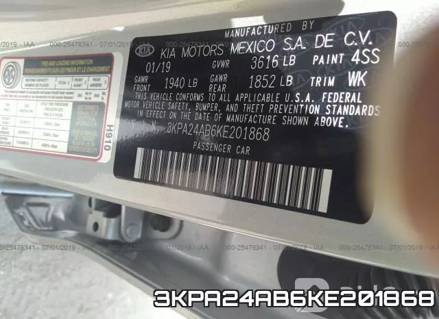 3KPA24AB6KE201868