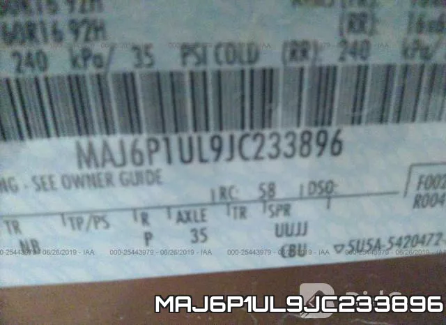 MAJ6P1UL9JC233896