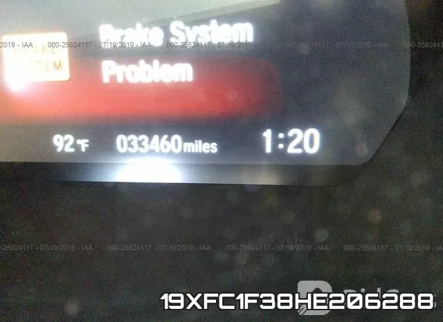 19XFC1F38HE206288