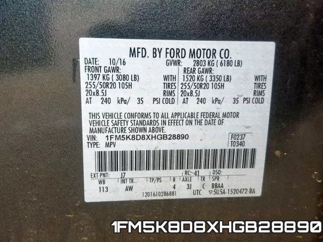 1FM5K8D8XHGB28890