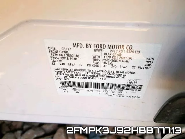 2FMPK3J92HBB77713