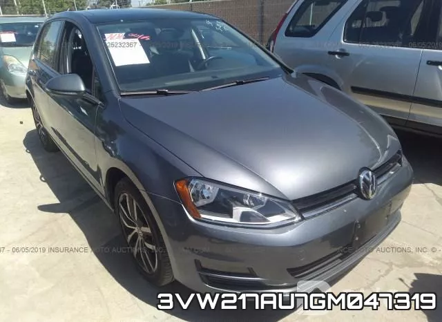 3VW217AU7GM047319