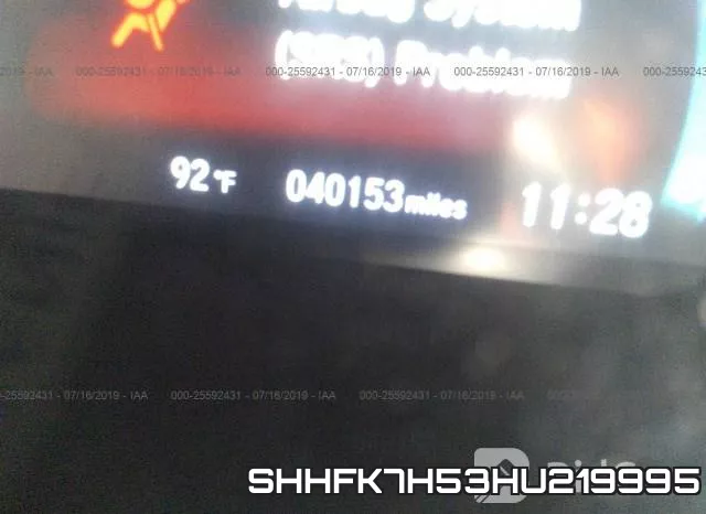 SHHFK7H53HU219995