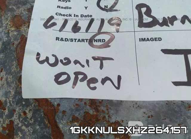 1GKKNULSXHZ264157
