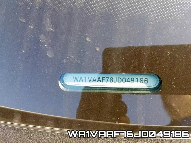 WA1VAAF76JD049186