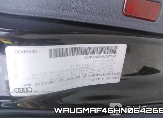 WAUGMAF46HN064266