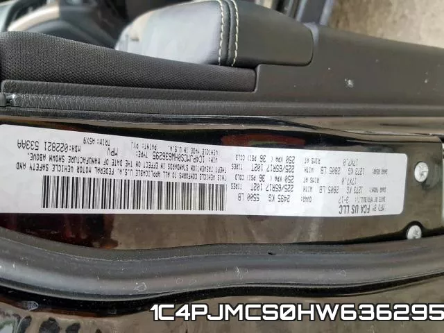 1C4PJMCS0HW636295
