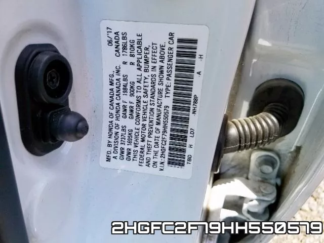 2HGFC2F79HH550579