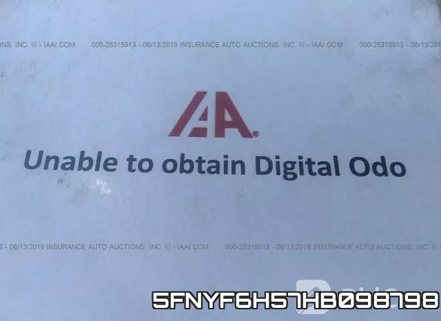 5FNYF6H57HB098798