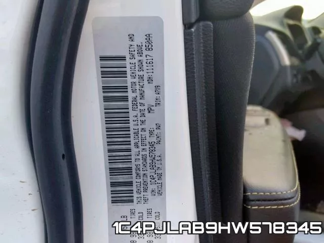 1C4PJLAB9HW578345