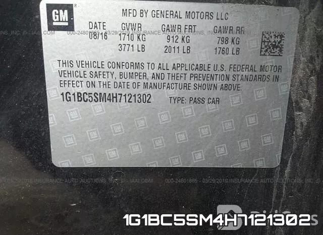 1G1BC5SM4H7121302