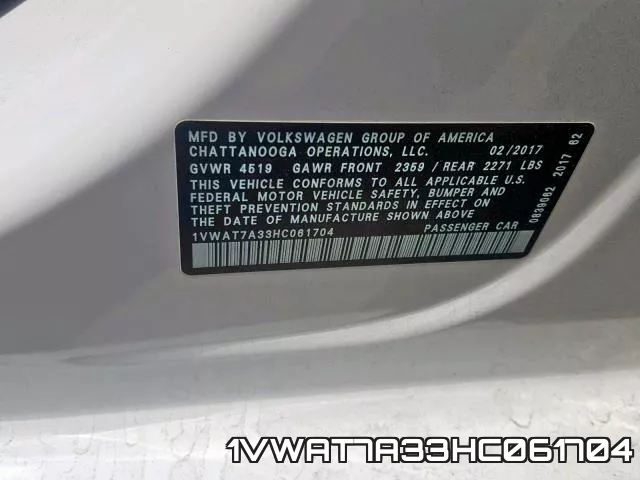 1VWAT7A33HC061704