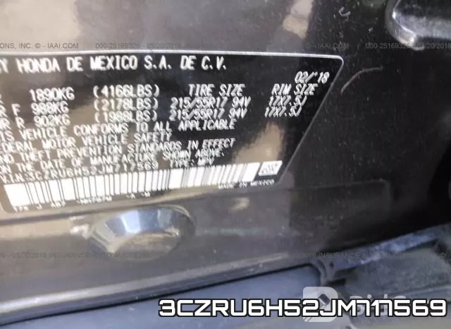 3CZRU6H52JM717569