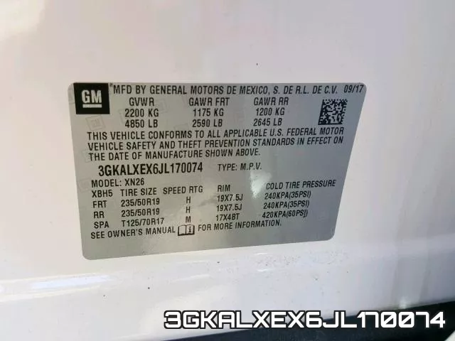 3GKALXEX6JL170074