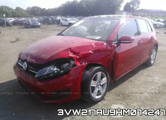 3VW217AU9HM074247