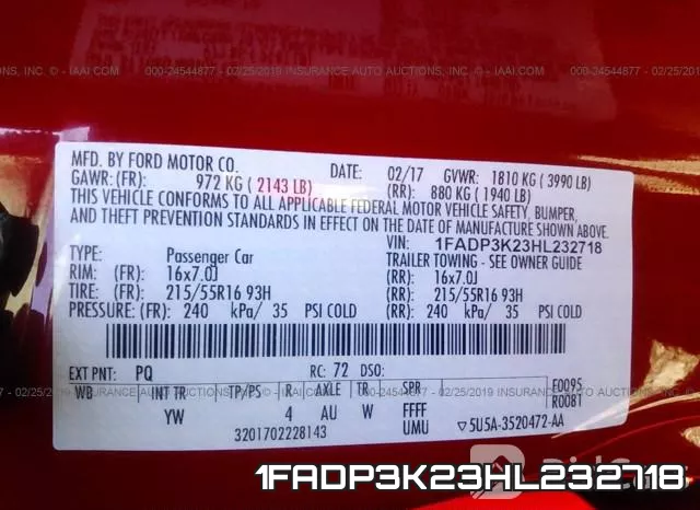 1FADP3K23HL232718