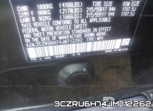 3CZRU6H74JM712262
