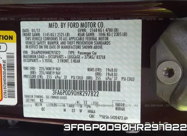 3FA6P0D90HR297822