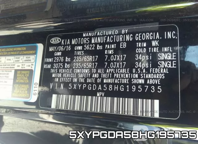 5XYPGDA58HG195735