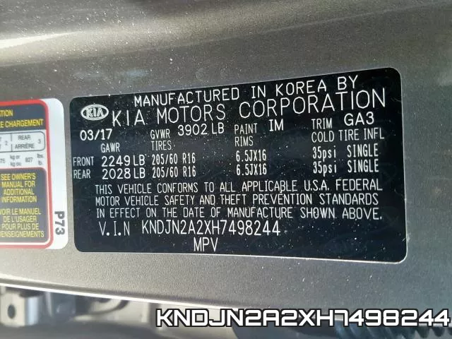 KNDJN2A2XH7498244