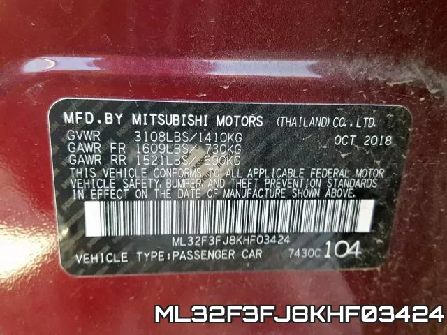 ML32F3FJ8KHF03424