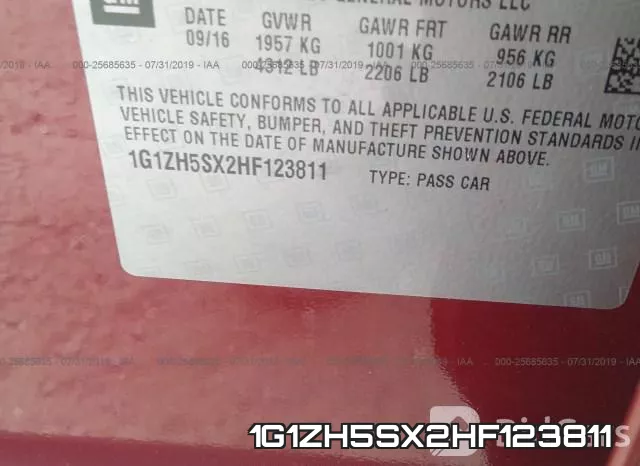 1G1ZH5SX2HF123811