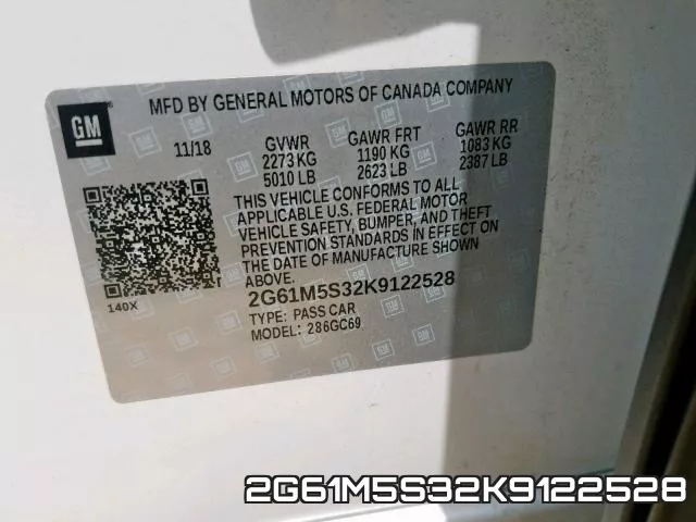 2G61M5S32K9122528
