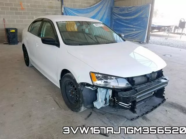 3VW167AJ7GM356520