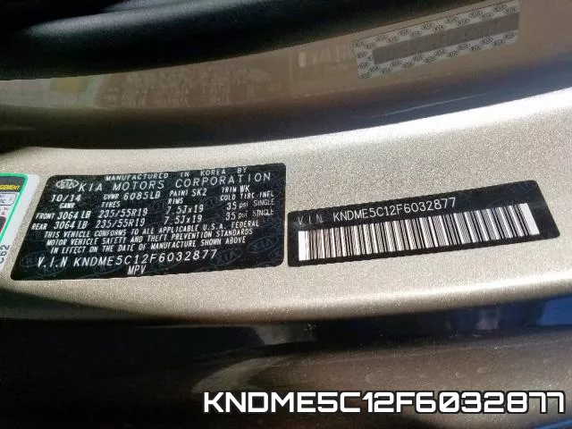 KNDME5C12F6032877