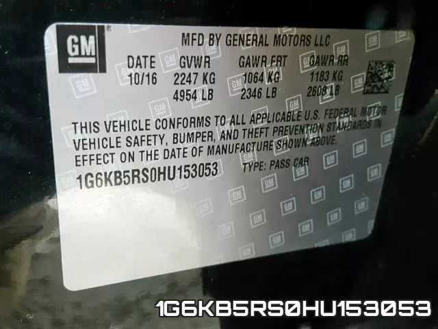 1G6KB5RS0HU153053