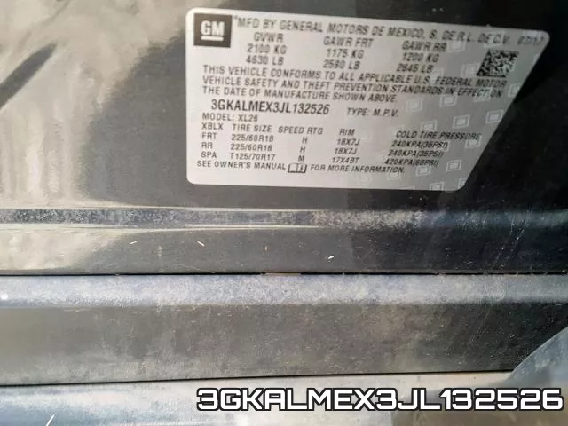 3GKALMEX3JL132526