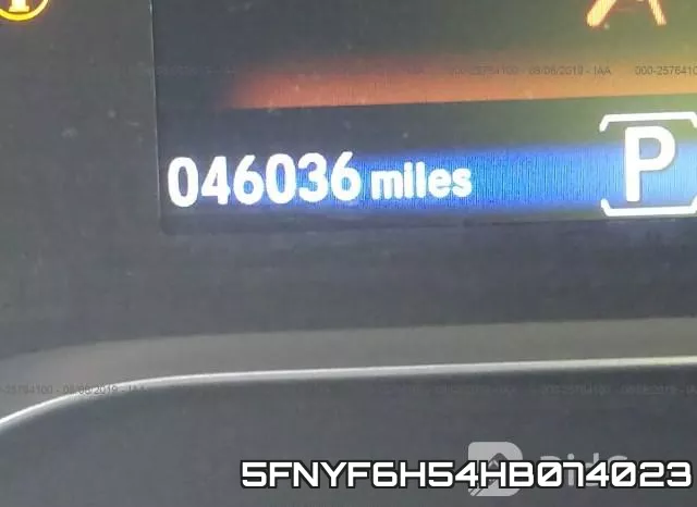5FNYF6H54HB074023