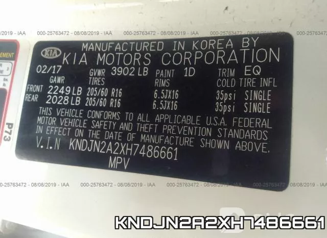 KNDJN2A2XH7486661