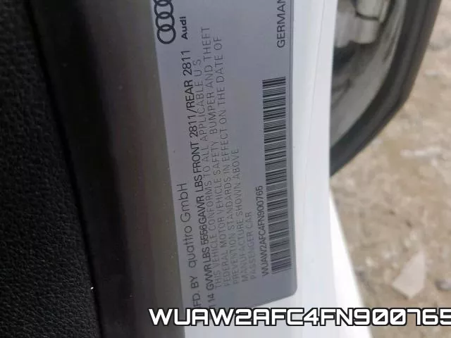 WUAW2AFC4FN900765