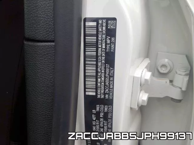 ZACCJABB5JPH99137