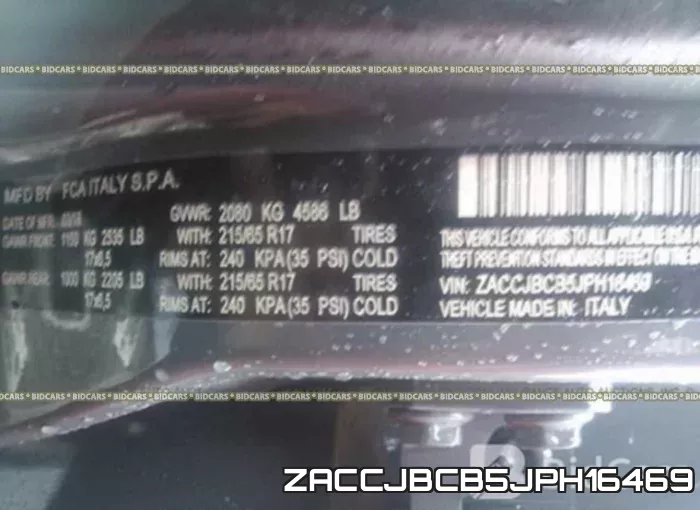 ZACCJBCB5JPH16469