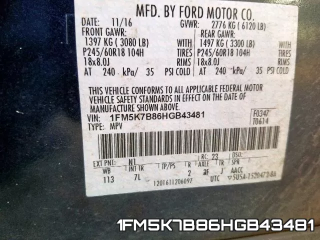 1FM5K7B86HGB43481