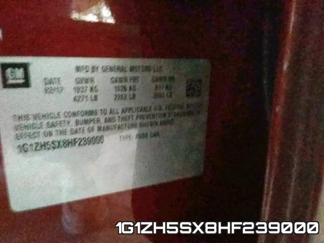 1G1ZH5SX8HF239000