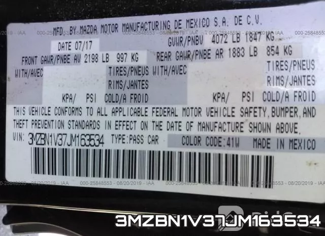 3MZBN1V37JM163534