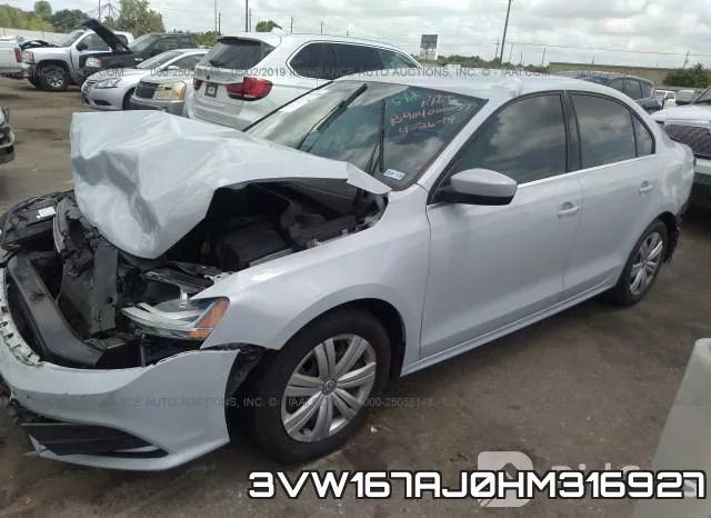 3VW167AJ0HM316927