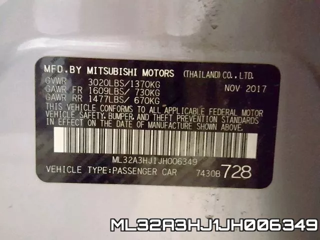 ML32A3HJ1JH006349