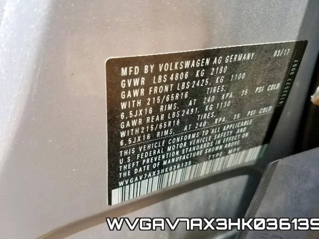 WVGAV7AX3HK036139