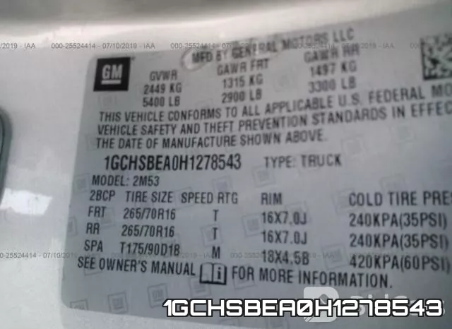 1GCHSBEA0H1278543