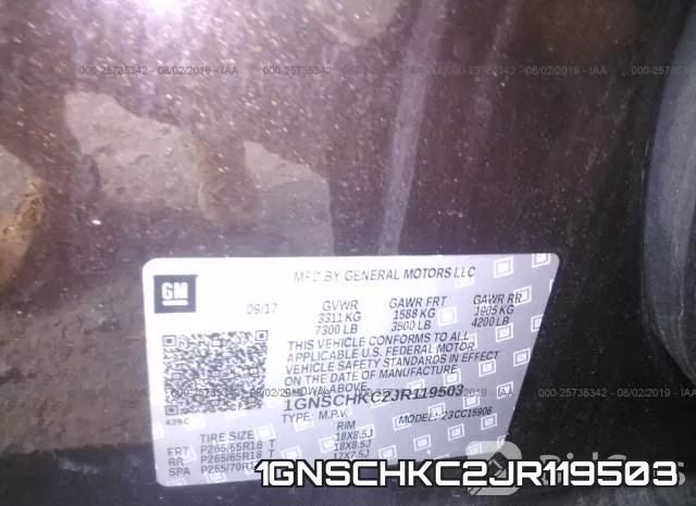 1GNSCHKC2JR119503