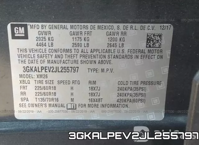 3GKALPEV2JL255797