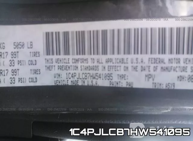 1C4PJLCB7HW541095