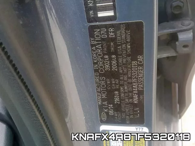 KNAFX4A87F5320118